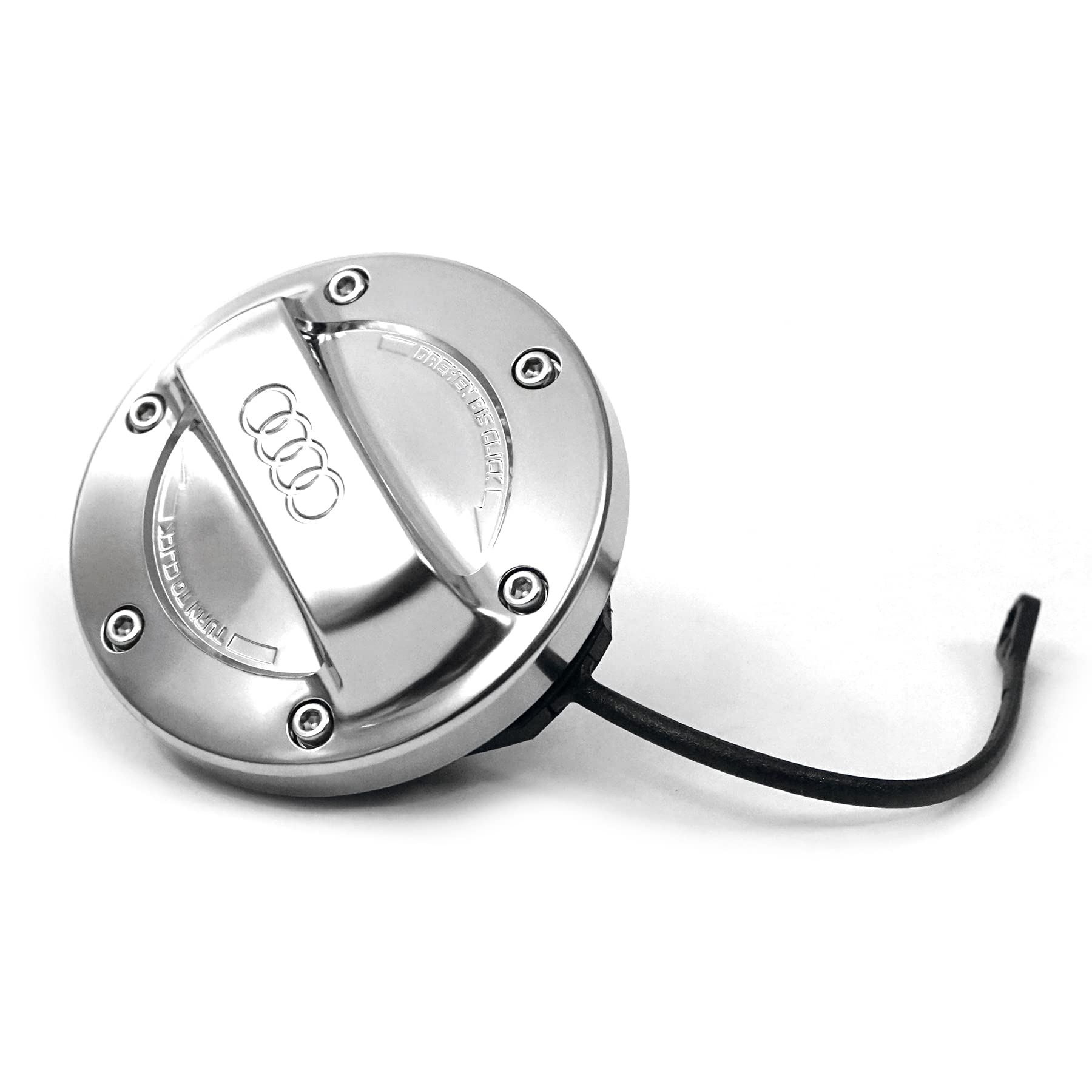 Audi 8Y0071000 Tankdeckel Aluminiumoptik Tankverschluss Deckel Ringe Logo, silber Audi 8Y0071000 Tankdeckel Aluminiumoptik Tankverschluss Deckel Ringe Logo, silber von Audi