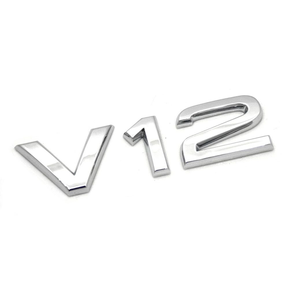 Original Audi V12 Schriftzug seitlich Exterieur Kotflügel Emblem Logo chrom Original Audi V12 Schriftzug seitlich Exterieur Kotflügel Emblem Logo chrom von Audi