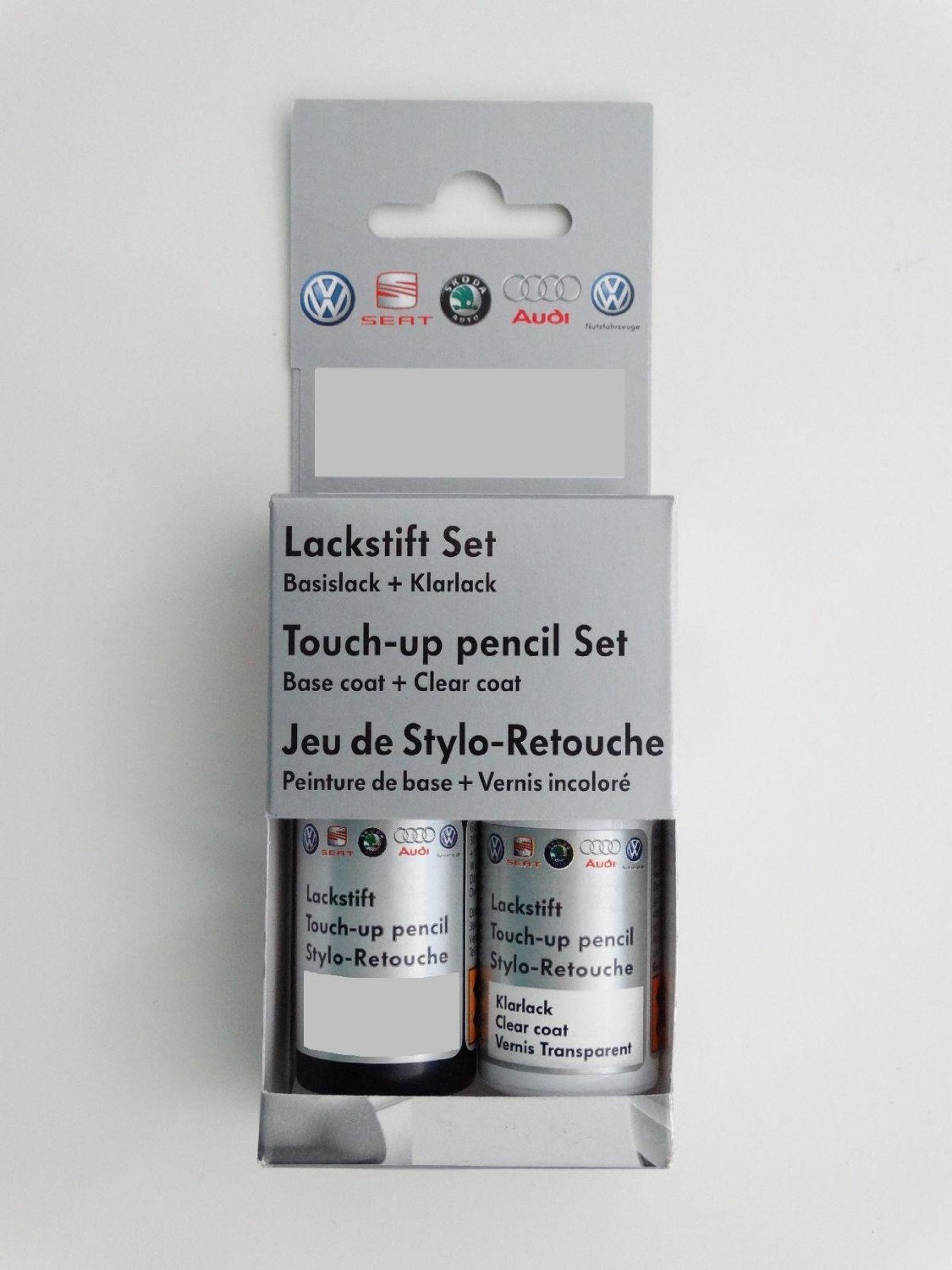 Original Audi VW Lackstift Set Silver Leaf Metallic Original Audi VW Lackstift Set Silver Leaf Metallic von Audi
