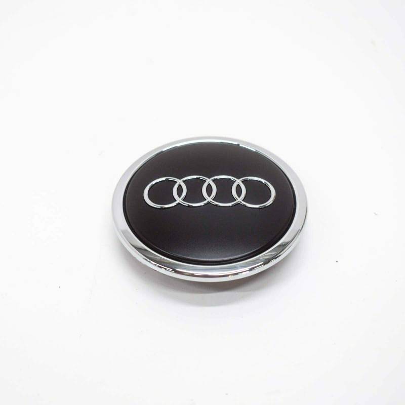 Radzierkappe Original Audi Nabenkappe Tuning Deckel für Alufelgen schwarz-matt von VAG
