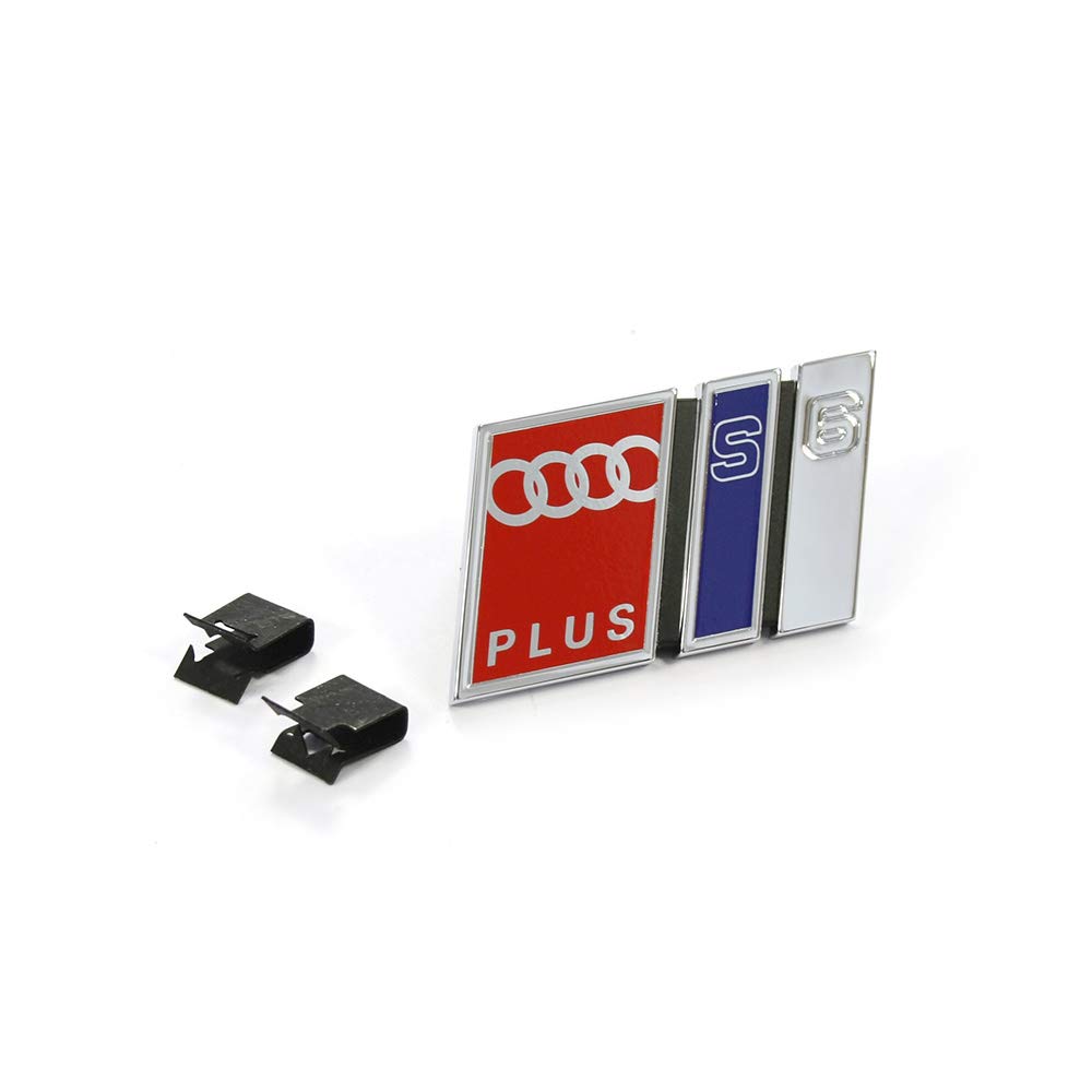 Schriftzug S6 Plus quattro Kühlergrill Tuning Emblem Schriftzug S6 Plus quattro Kühlergrill Tuning Emblem von Audi