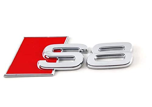 Schriftzug S8 Original Audi A8 Tuning Emblem Typzeichen Heckklappe Chrom von Audi
