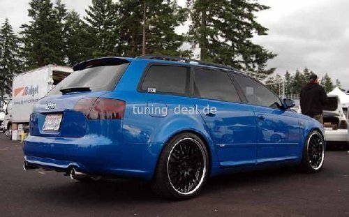 Audi Heckspoiler S-Line für A4 Avant B7, Blau, Kunststoff, lackiert, Heckspoiler von Audi