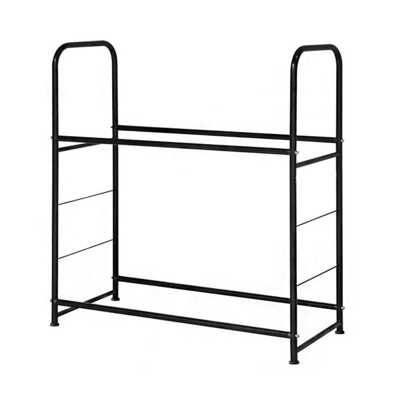 AufuN Reifenregal Felgenregal Reifenständer, Lagerregal, Felgenbaum, Lagerregale, Werkstattregal für 8 Reifen - 107 * 46 * 117cm von AufuN