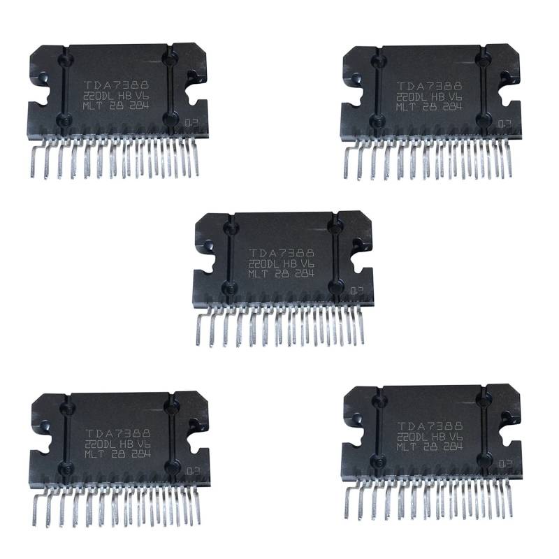 Augnongly 5X TDA7388 Leistungsverstärker Integrierte Audio-Leistungsverstärkerschaltung TDA-7388 Neu von Augnongly
