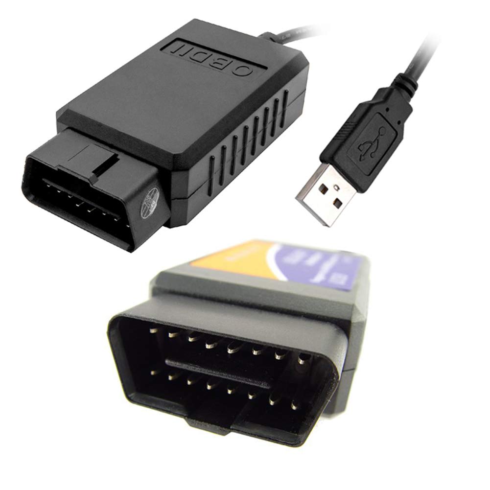 P18C OBD2 USB-Kabel Interface V1.5 OBD2 Auto Car Fehler Diagnostic Scanner ST für Windows DOS Auto Scanner Diagnosewerkzeug Kabel OBD2 Diagnosegerät von Aukson