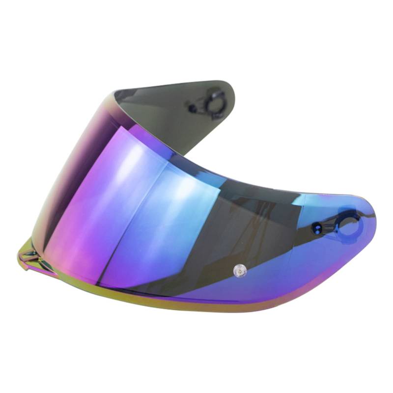 Aumotop Helmvisier Agv K5 K1 K3 SV Visier Helm Visier 26×13.5cm Farbbeschichtung Anti-UV-Fog-Scratch AGV Visier, Einfach zu Abnehmbar Installieren, Flexibel Nach Oben und Unten zu Klappen von Aumotop