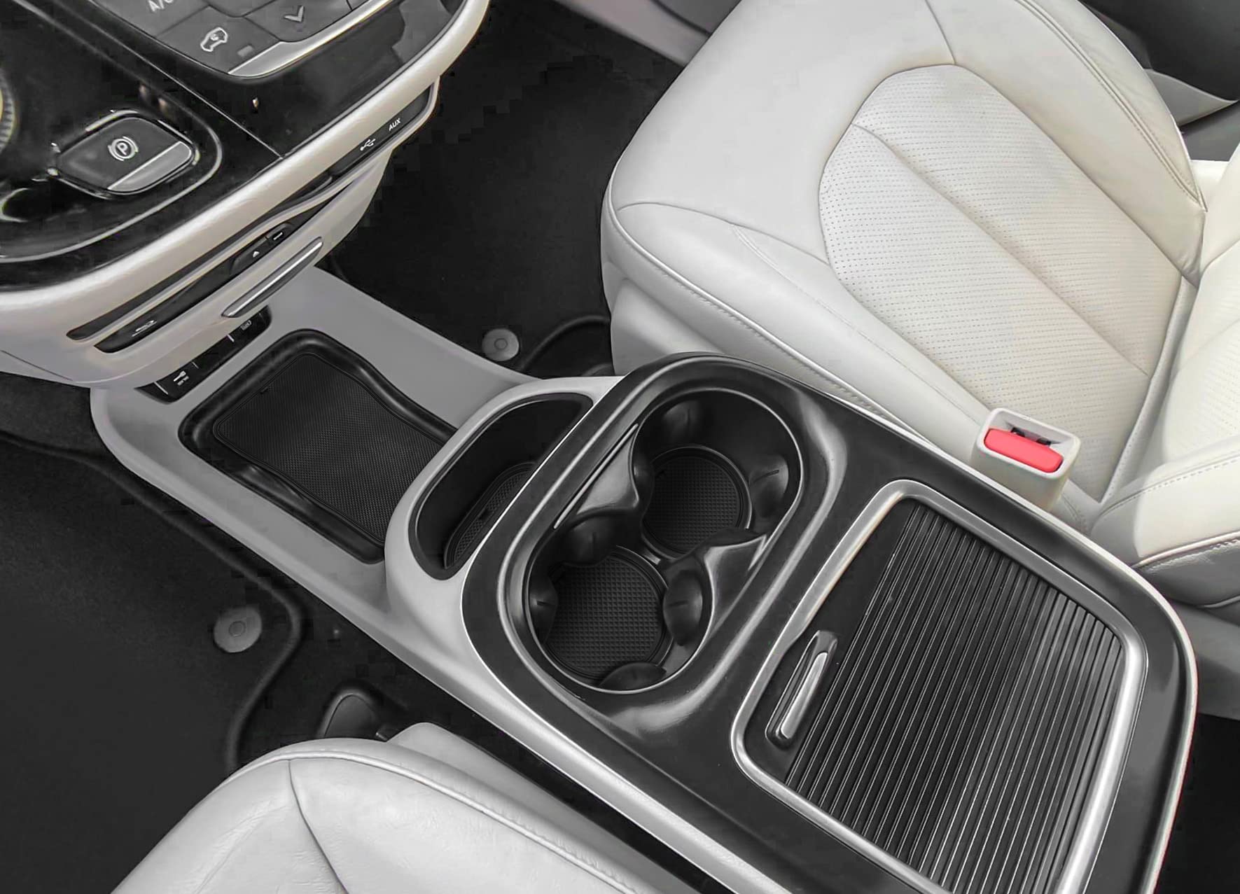 Auovo Anti-Staub-Matten, kompatibel mit Chrysler Pacifica 2017–2019, 2020, 2021, 2022, Zubehör, Türschlitz-Pad, Auto-Innendekoration, Mittelkonsole, Türverkleidungen, Getränkehalter-Einlagen, Schwarz Auovo Anti-Staub-Matten, kompatibel mit Chrysler Pacifica 2017–2019, 2020, 2021, 2022, Zubehör, Türschlitz-Pad, Auto-Innendekoration, Mittelkonsole, Türverkleidungen, Getränkehalter-Einlagen, Schwarz von Auovo