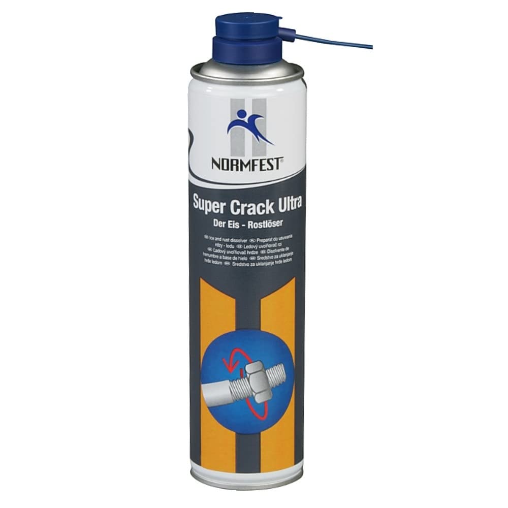 AUPROTEC® Normfest EIS Rostlöser Spray Super Crack Ultra Rost Off Multifunktionsöl Kriechöl 400ml (1 Dose) von AUPROTEC