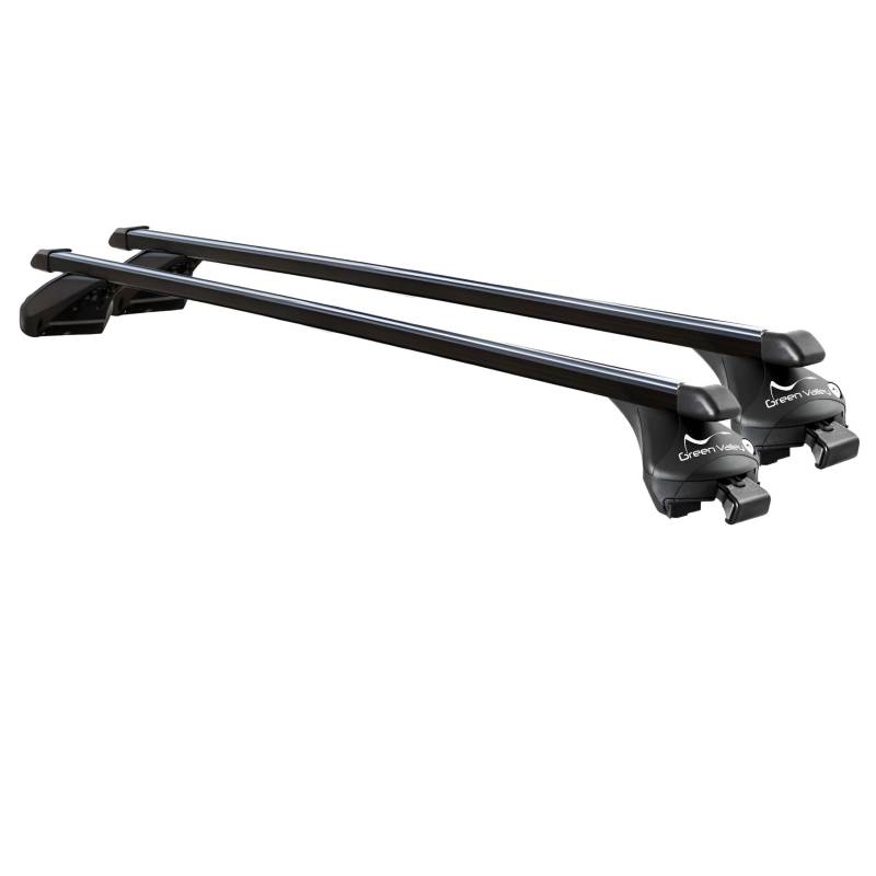 universal Dachträger Quick Relingträger 107cm bis 100kg für aufliegende Dachreling von Aurilis