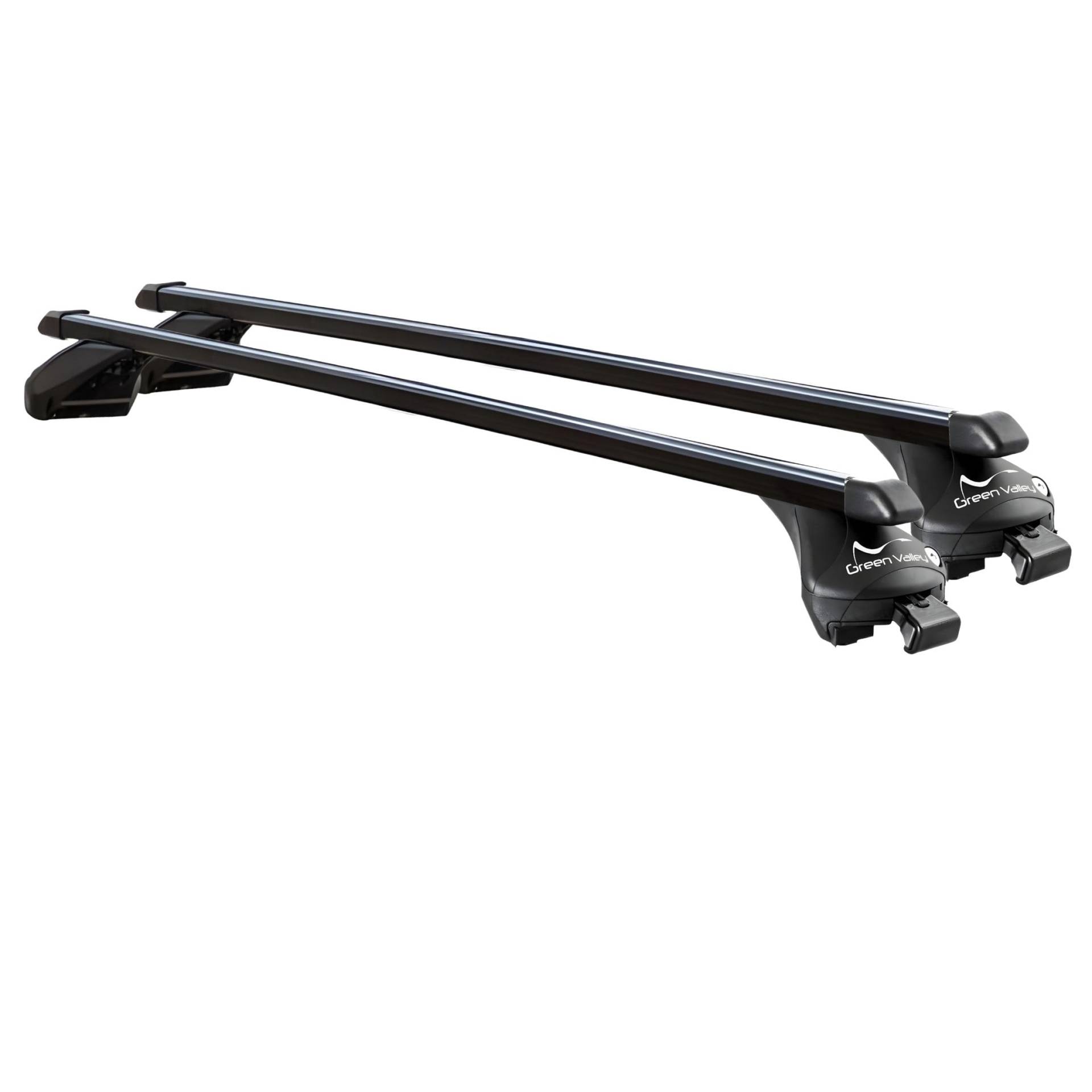 universal Dachträger Quick Relingträger 115cm bis 100kg für aufliegende Dachreling universal Dachträger Quick Relingträger 115cm bis 100kg für aufliegende Dachreling von Aurilis