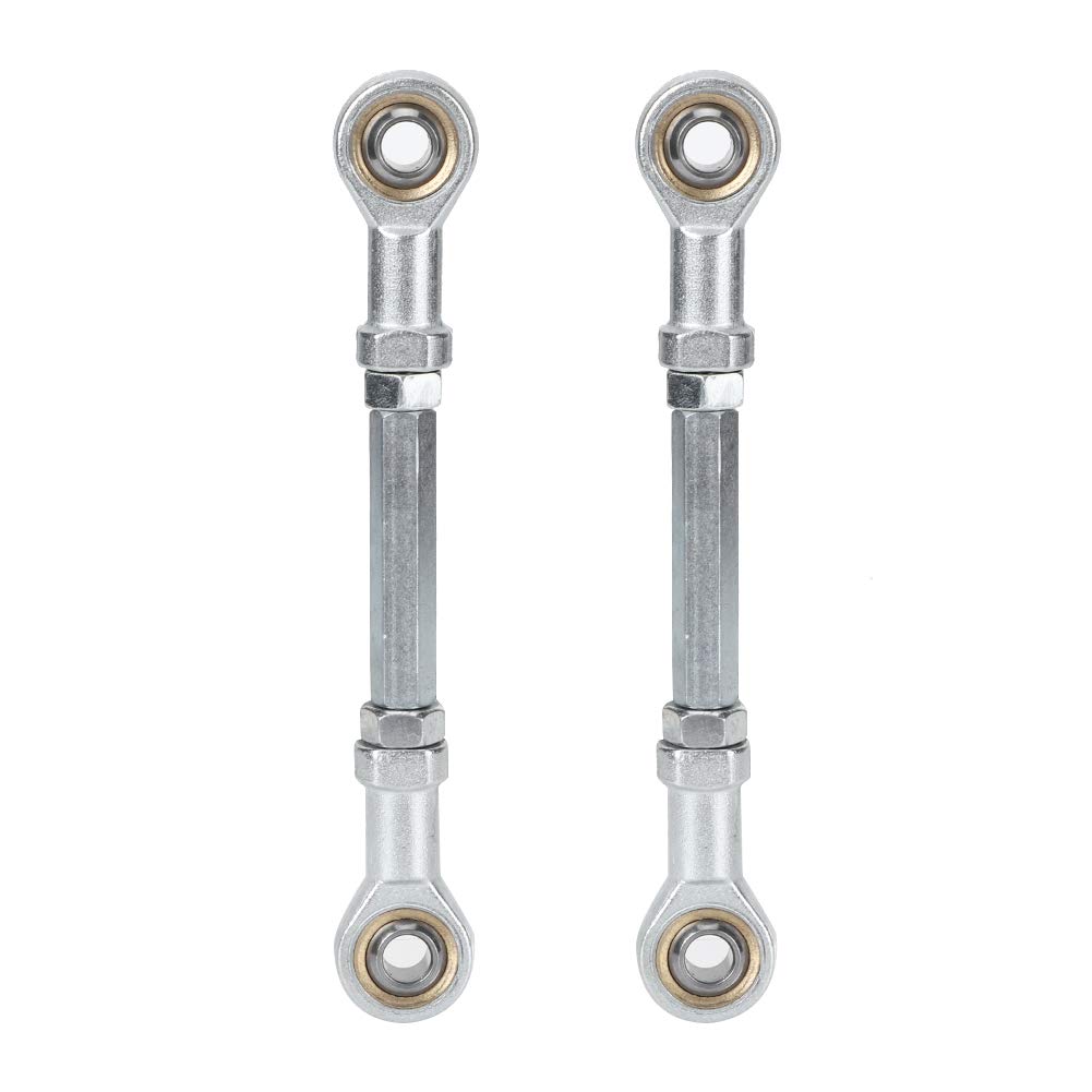2 Stücke Spurstange Kit Kugelgelenk Lenkung Suspension Spalte 150mm-170mm 8mm für 49c C Elektrische Mini ATV Go Kart 2 Stücke Spurstange Kit Kugelgelenk Lenkung Suspension Spalte 150mm-170mm 8mm für 49c C Elektrische Mini ATV Go Kart von Ausla