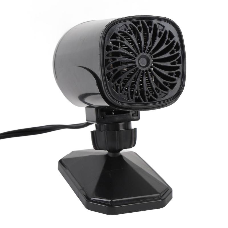 24V 150W ABS Auto Heizung, 2 in 1 Auto Defroster und Defogger mit Zigaretten Anzünder Stecker Schnelle Heizung 360 Grad Rotary für LKW-Auto-Innenraum (12V) von Ausla