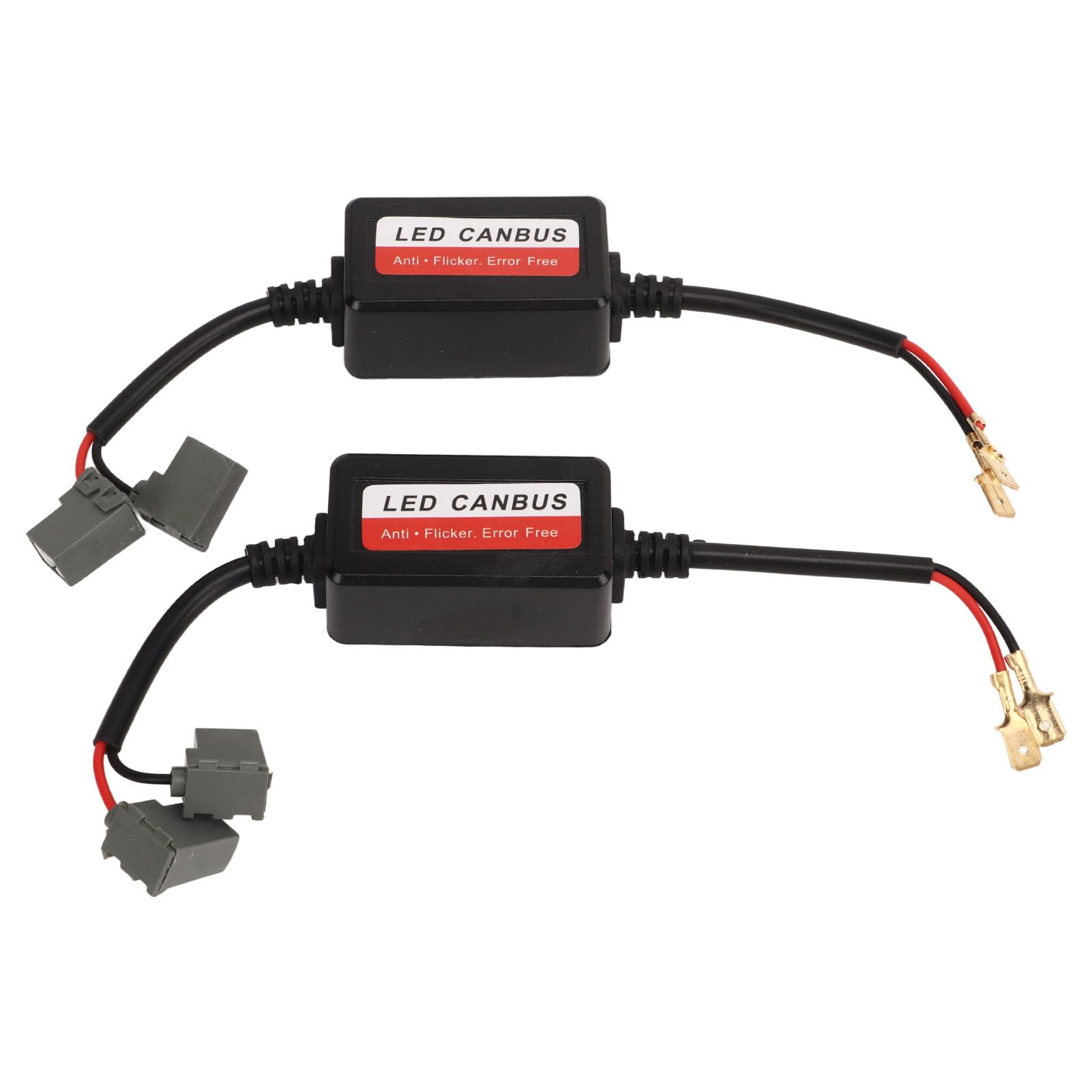 2pcs H1 LED Light Decoder 12V DC Anti Flackering Resistor Decoder für LED -Scheinwerfer Nebelschein von Ausla