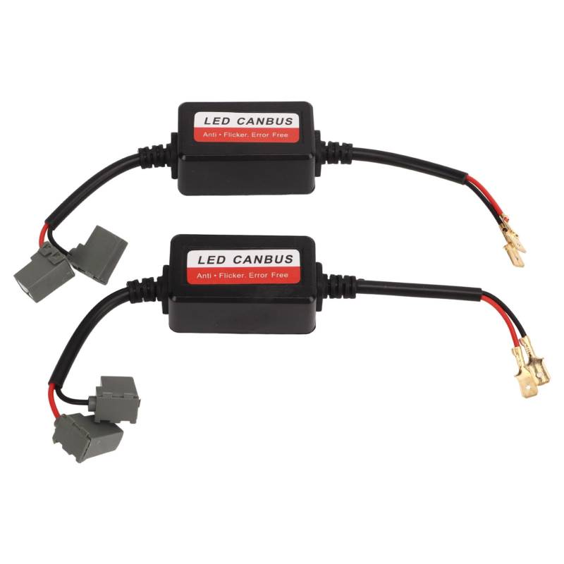 2pcs H1 LED Light Decoder 12V DC Anti Flackering Resistor Decoder für LED -Scheinwerfer Nebelschein von Ausla