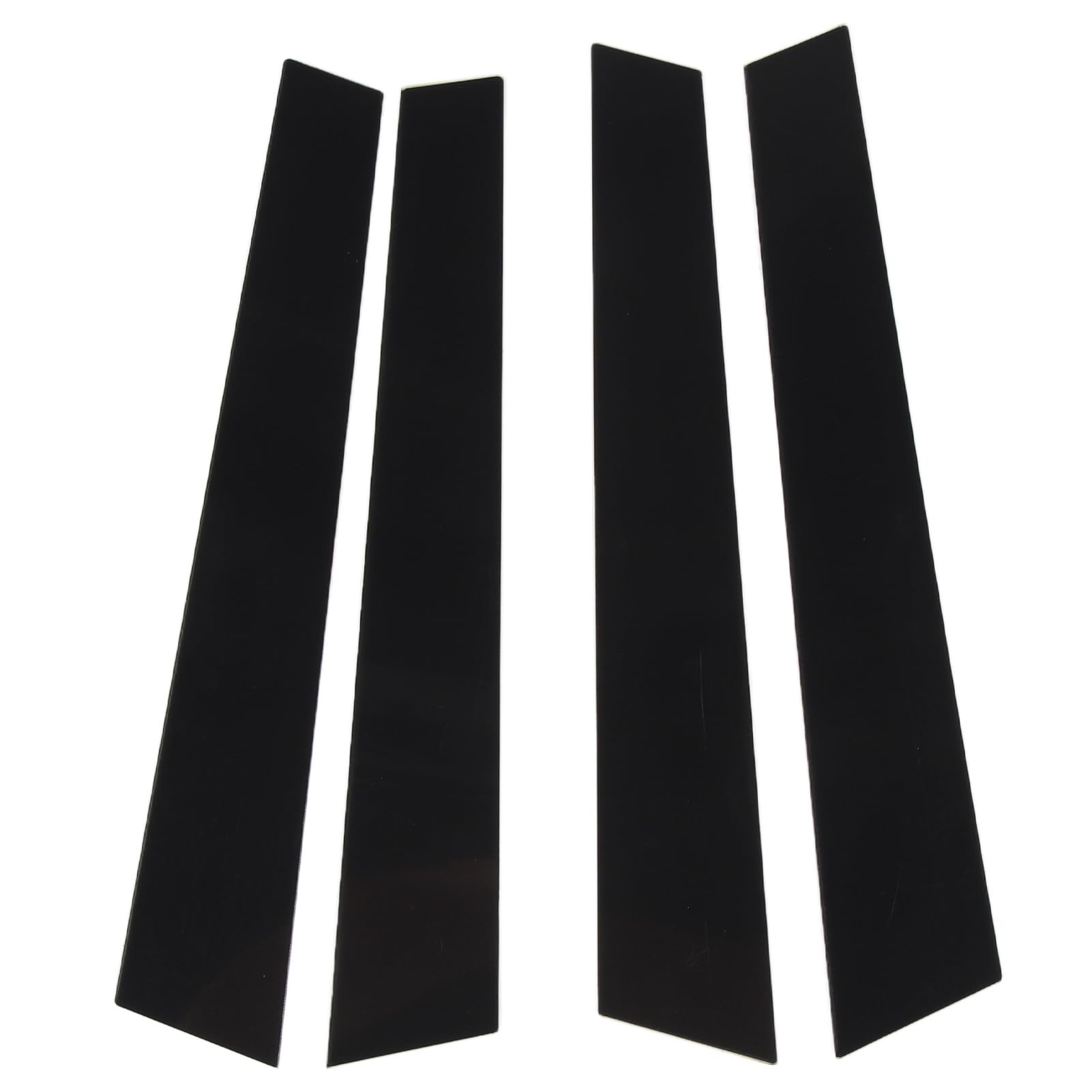 4pcs Fenster Säule Postverkleidung Glänzend Schwarz B Säule Abdeckungsaufkleber Säule Pfeilsposten Türfensterverkleidung Ersatz für 970 2009 Bis 2016 von Ausla