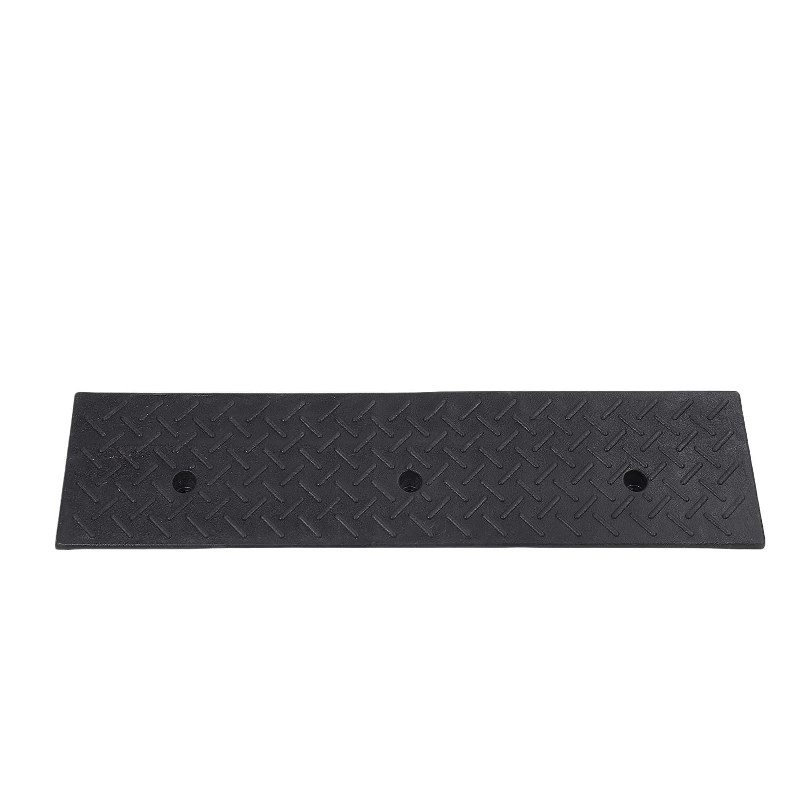 Ausla Gummi Bordsteinrampe Auto Steigung Schritt Pad Laderampen für Tür Gehweg Ladedock (100 * 25 * 10 cm) von Ausla