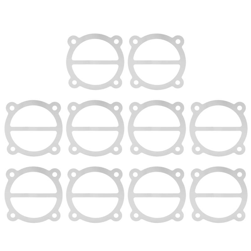 Yosoo Health Gear Luftpumpendichtung, 10 stücke 65 mm Aluminium Luft Kompressor Zylinder Kopf Dichtungen, Luftkompressor Aluminiumdichtung von Ausla