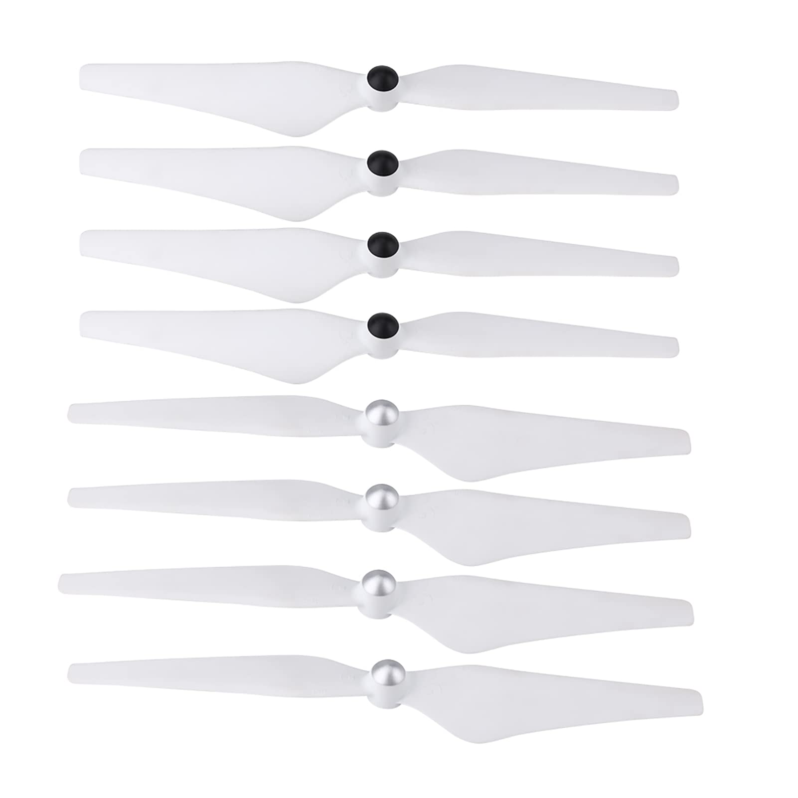 Ausla Selbstsichernder Propeller, 8 Teile/Satz CW CCW Selbstsichernde Propeller Quadcopter-Blatt für DJI Phantom 2/3 von Ausla