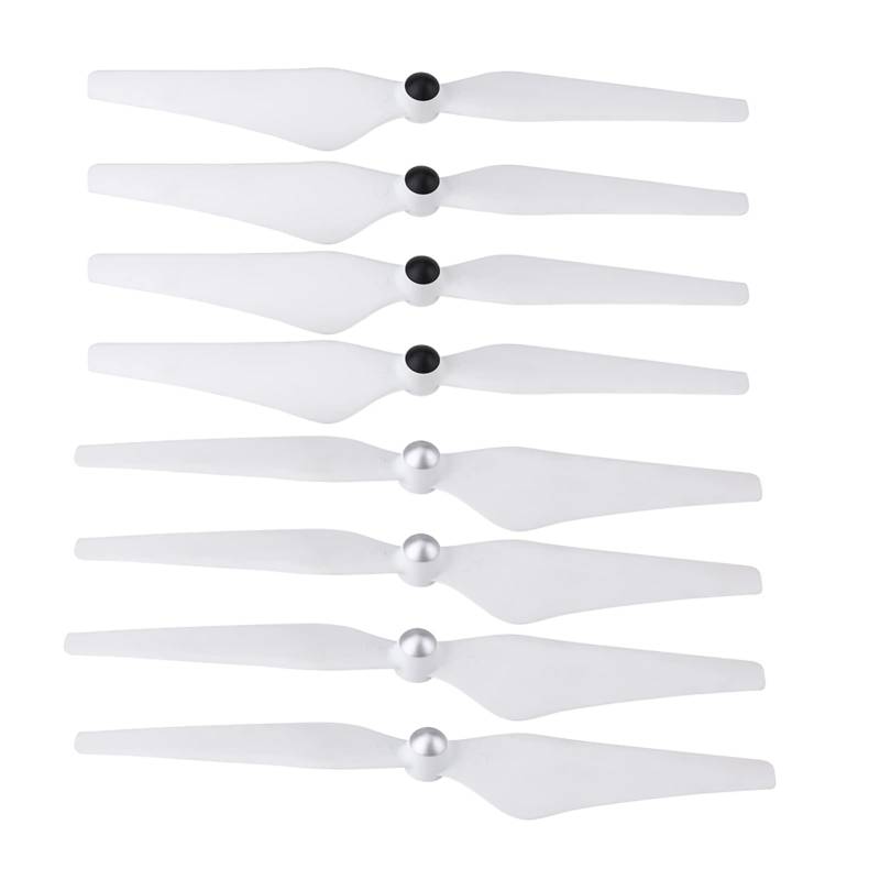 Ausla Selbstsichernder Propeller, 8 Teile/Satz CW CCW Selbstsichernde Propeller Quadcopter-Blatt für DJI Phantom 2/3 von Ausla