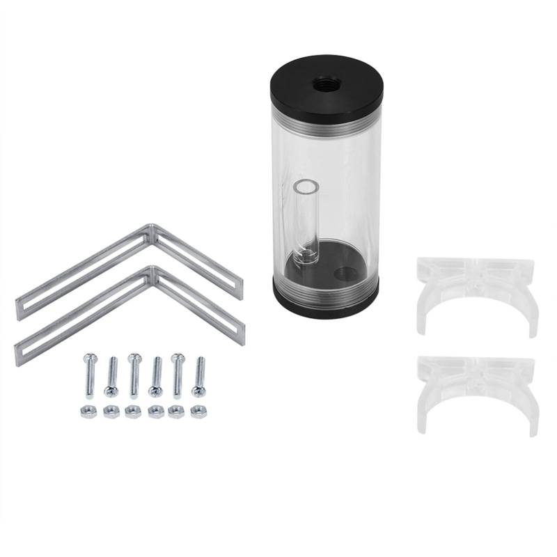 Wasserkühlungs-Reservoir-Set, POM-PMMA-Material, G1/4-Gewinde, Transparente Zylinderform, für PC-Computer von Ausla