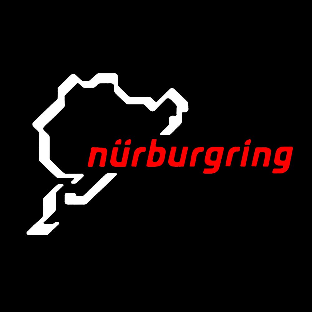 Nürburgring Auto Auto Kofferraum Stoßstange Fenster Dekoration Styling Aufkleber Aufkleber von Austinstore