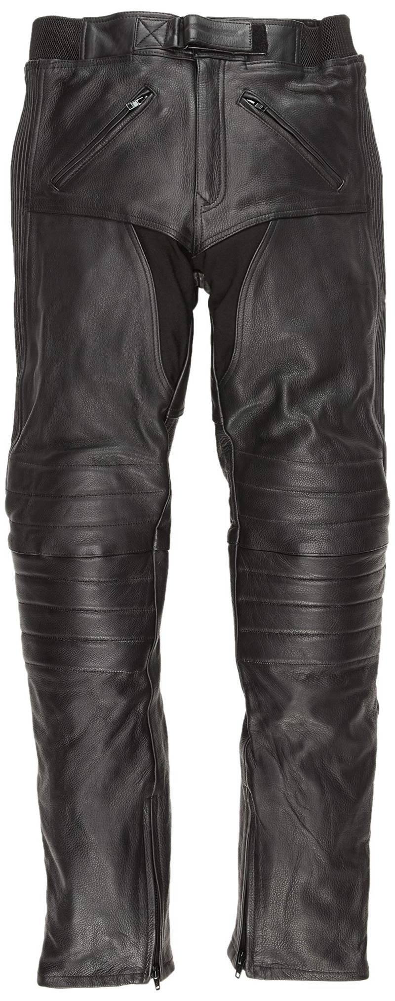 Bikers Gear Australia Herren weiche Premium-Motorradhose aus Leder,LT1004,Schwarz,EU(44L),UK(34L) von Bikers Gear Australia