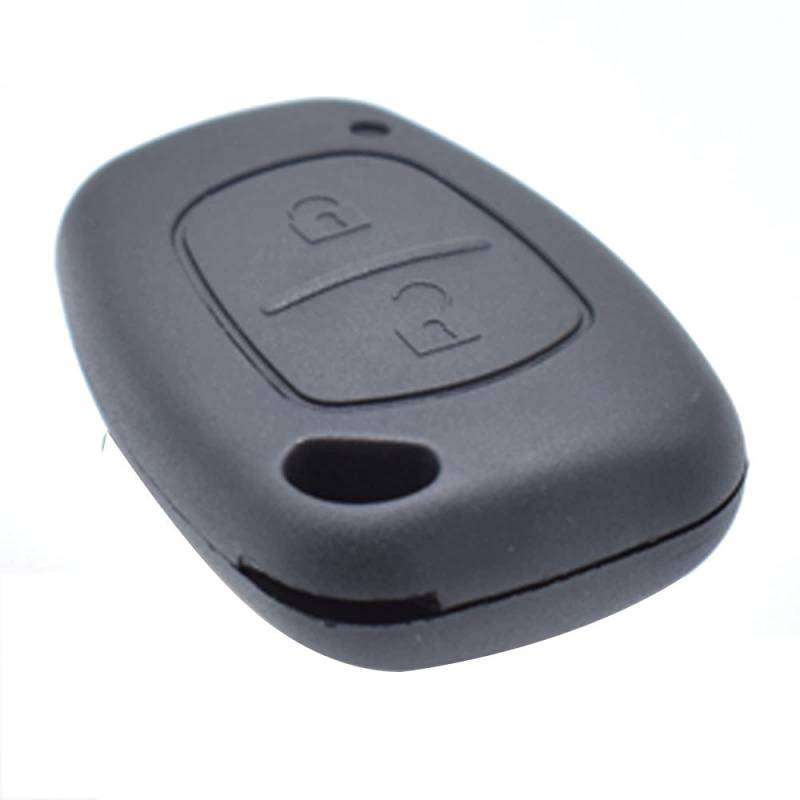 AutOcean Für Renault Kangoo Traffic Master Für Nissan Interstar Opel Vivaro Movano 2004-2009 2 Tasten Pad Schalter Fernbedienung Schlüsselabdeckung von AutOcean
