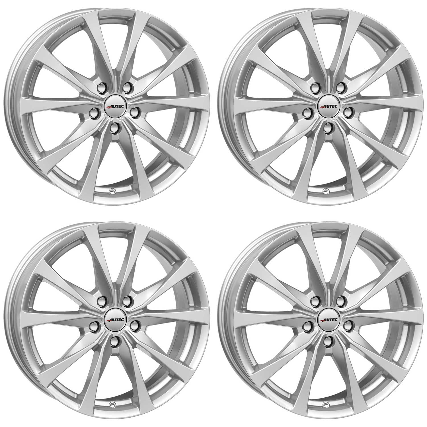 4x Autec Felgen BRIXEN 8.0x19 ET39 5x112 Brillantsilber kompatibel mit Audi S6 S4 A6 Q5 SQ5 S8 A8 A4 4x Autec Felgen BRIXEN 8.0x19 ET39 5x112 Brillantsilber kompatibel mit Audi S6 S4 A6 Q5 SQ5 S8 A8 A4 von Autec
