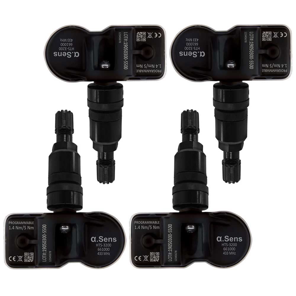 Alpha.Sens RDKS Sensor 4-661180B schwarz kompatibel mit BMW 1er 3er 4er 5er 6er 7er 8er X3 X4 X5 X6 X7 Z4 von Autec