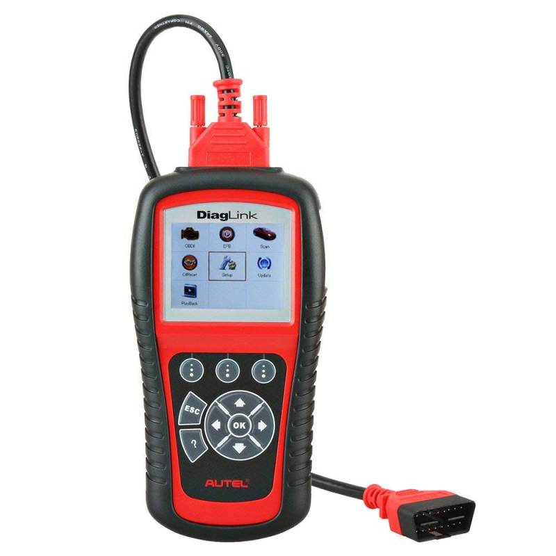 Autel Diagnosegerätscan Tool Diaglink, DIY-Version des MD802 Code Reader für Motor/ABS/SRS/Getriebe und EPB, Ölservice-Reset von Autel