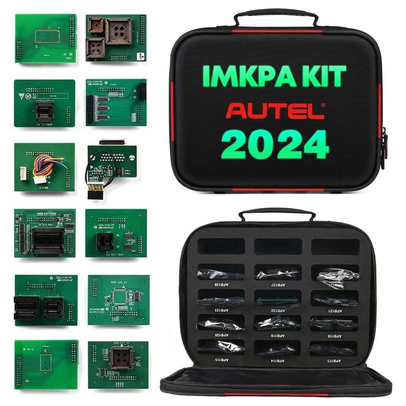 Autel MaxiIM IMKPA Erweitert Schlüssel Programmierung Adapter Kit, Kompatibel mit XP400 PRO, Funktioniert mit IM508S, 2024 Neueste IM608S II/ IM608 II/ IM608 Pro/ IM608 Pro II von Autel