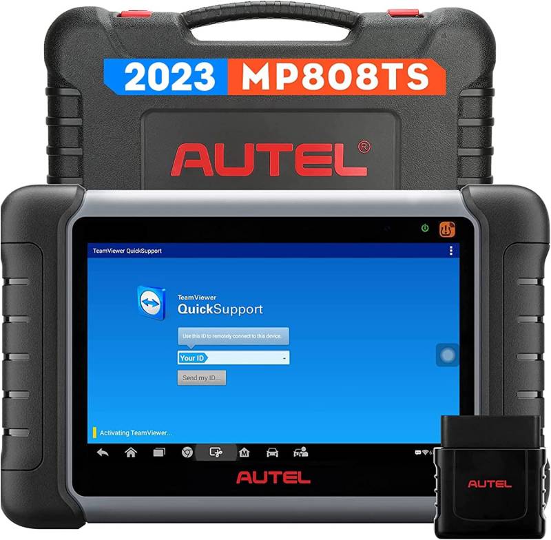 Autel MaxiPRO MP808S-TS Auto Scanner: 2023 Aktualisiert von MaxiCOM MK808TS, MaxiSYS MS906 mit TPMS, 31 Dienste, Aktiver Test, BT Vollständige Systemdiagnose, ECU-Codierung, 2 Jahre kostenloses Update von Autel