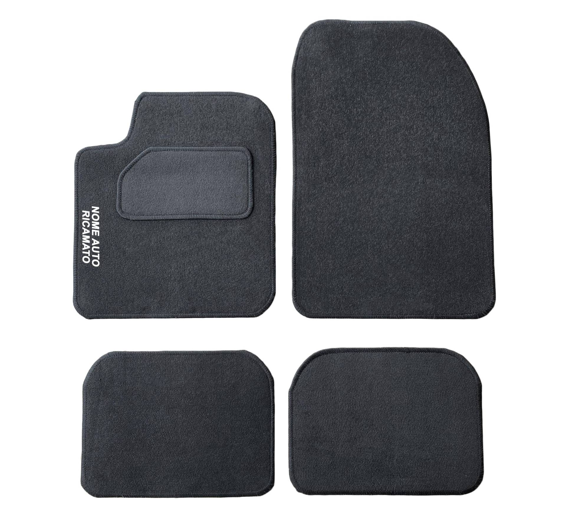 Auto Accessori Lupex Auto-Fußmatten-Set, kompatibel mit Matiz, Fußmattenset personalisiert mit gesticktem Autonamen, Teppichmaterial, mit Fallschutz, Komplettset für Vorder- und Rückseite Auto Accessori Lupex Auto-Fußmatten-Set, kompatibel mit Matiz, Fußmattenset personalisiert mit gesticktem Autonamen, Teppichmaterial, mit Fallschutz, Komplettset für Vorder- und Rückseite von Auto Accessori Lupex