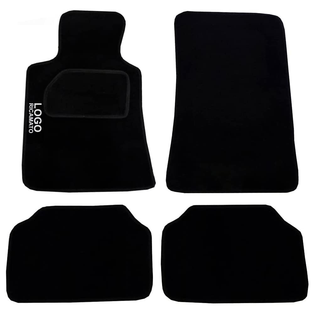 Auto Accessori Lupex Auto-Fußmatten-Set, kompatibel mit Mini, Fußmattenset personalisiert mit gesticktem Autonamen, Teppichmaterial, mit Fallschutz, Komplettset für Vorder- und Rückseite Auto Accessori Lupex Auto-Fußmatten-Set, kompatibel mit Mini, Fußmattenset personalisiert mit gesticktem Autonamen, Teppichmaterial, mit Fallschutz, Komplettset für Vorder- und Rückseite von Auto Accessori Lupex