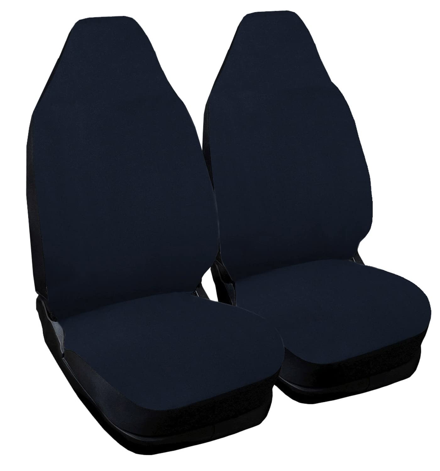 Auto Accessori Lupex Autositzbezüge kompatibel mit Smart fortwo, Made in Italy, Polyestergewebe, Vordersitzbezüge (W451 - zweite Serie, Jeans Blau) von Auto Accessori Lupex