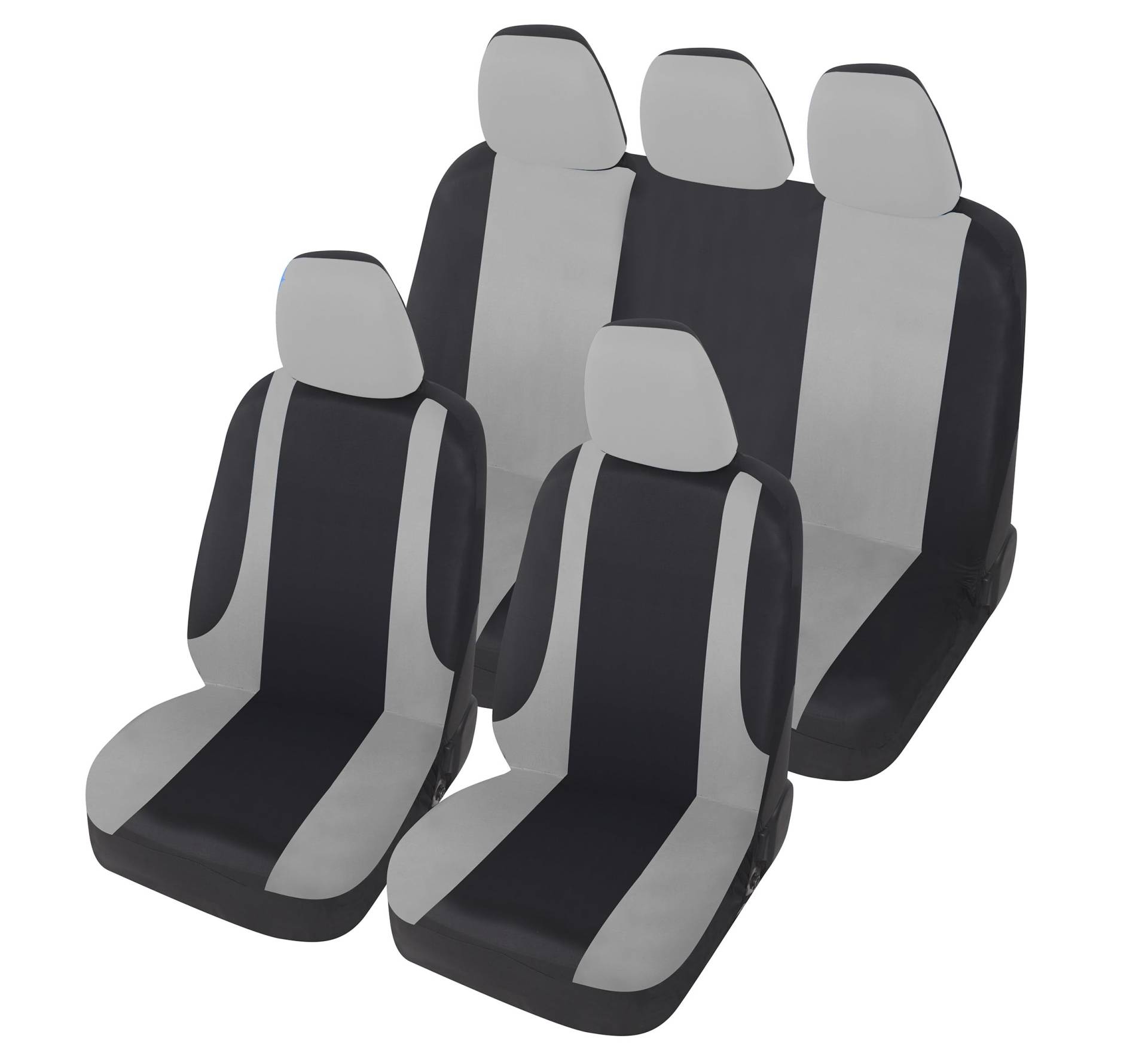 Auto Accessori Lupex Universal-Autositzbezüge LS10, Sitzbezüge Farbe Grau, Set vorne und hinten, Material Polyester, kein SUV Auto Accessori Lupex Universal-Autositzbezüge LS10, Sitzbezüge Farbe Grau, Set vorne und hinten, Material Polyester, kein SUV von Auto Accessori Lupex