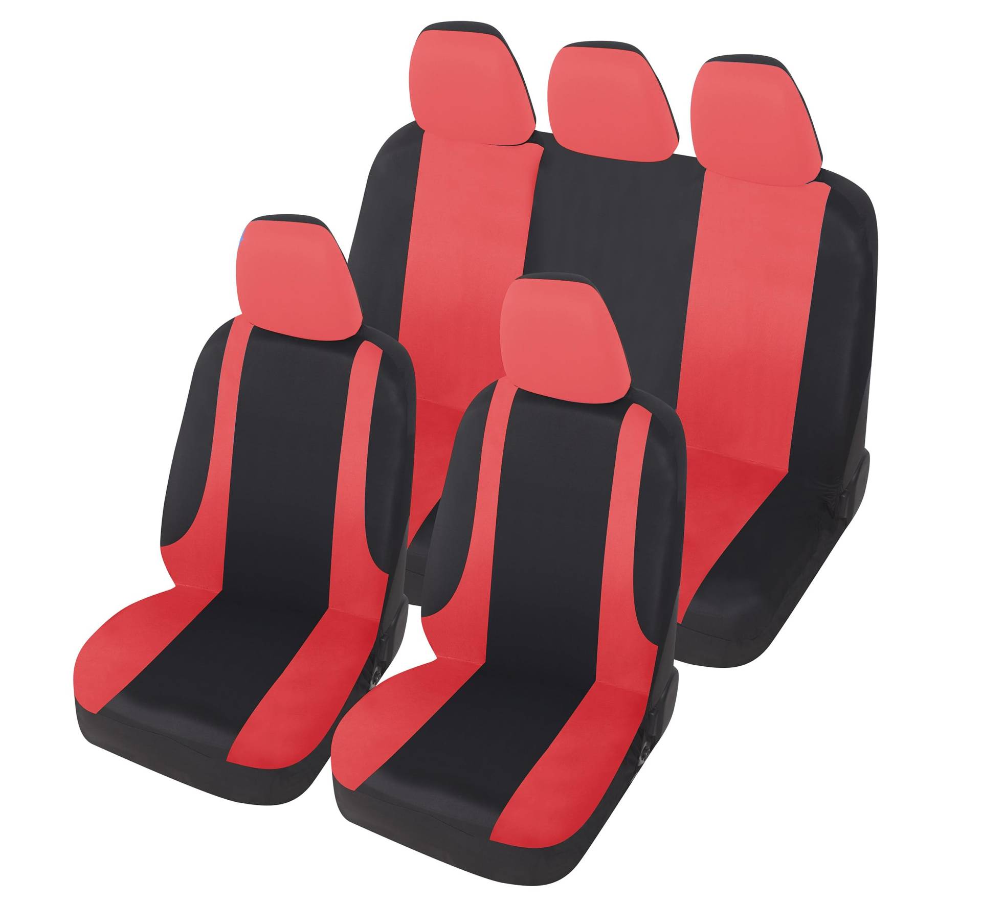 Auto Accessori Lupex Universal-Autositzbezüge LS10, Sitzbezüge Farbe Rot, Set vorne und hinten, Material Polyester, kein SUV Auto Accessori Lupex Universal-Autositzbezüge LS10, Sitzbezüge Farbe Rot, Set vorne und hinten, Material Polyester, kein SUV von Auto Accessori Lupex