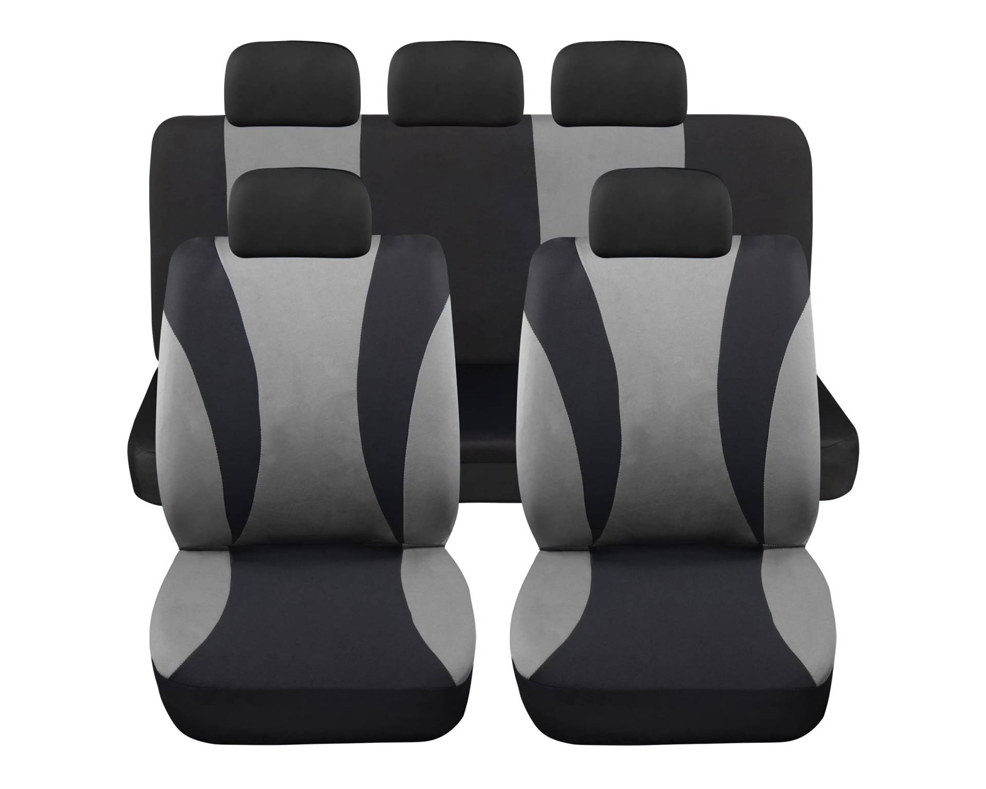 Auto Accessori Lupex Universal Autositzbezüge-Set LS06 Farbe Grau vorne und hinten aus Polyester Utilitaria No Suv Auto Accessori Lupex Universal Autositzbezüge-Set LS06 Farbe Grau vorne und hinten aus Polyester Utilitaria No Suv von Auto Accessori Lupex