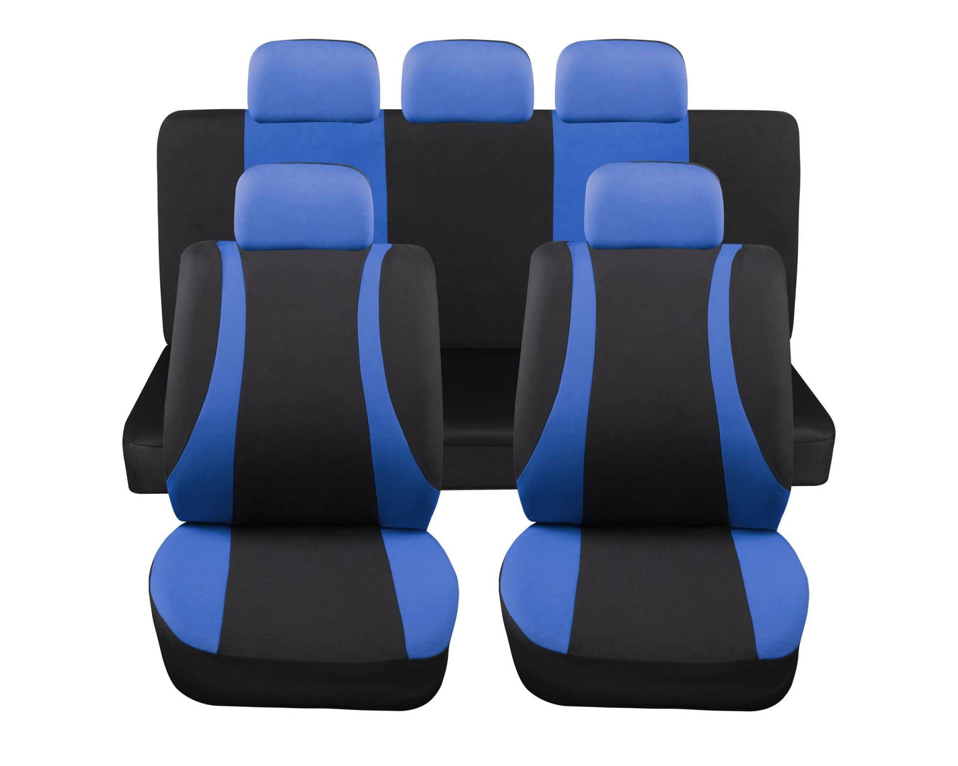 Auto Accessori Lupex Universal-Sitzbezüge-Set LS10, Farbe blau, vorne und hinten, aus Polyester, Nein SUV Auto Accessori Lupex Universal-Sitzbezüge-Set LS10, Farbe blau, vorne und hinten, aus Polyester, Nein SUV von Auto Accessori Lupex