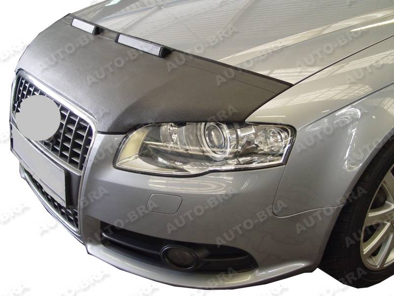 AB-00028 Auto-Bra kompatibel mit Audi A4 B7 Bj. 2004-2008 Haubenbra Steinschlagschutz Tuning Bonnet Bra von Auto-Bra