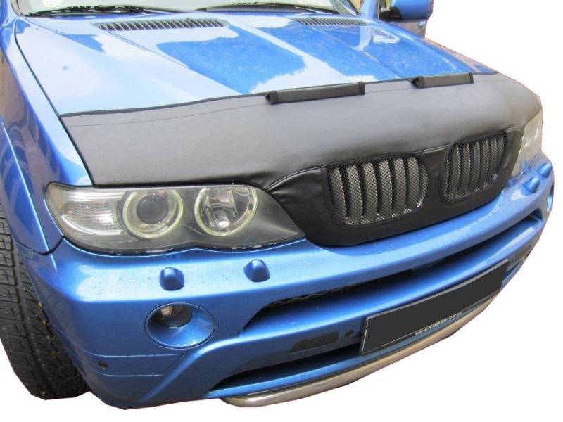 AB-00048 AUTO-BRA kompatibel mit BMW X5 E53 Bj. 1999-2006 Haubenbra Steinschlagschutz Tuning Bonnet Bra von Auto-Bra