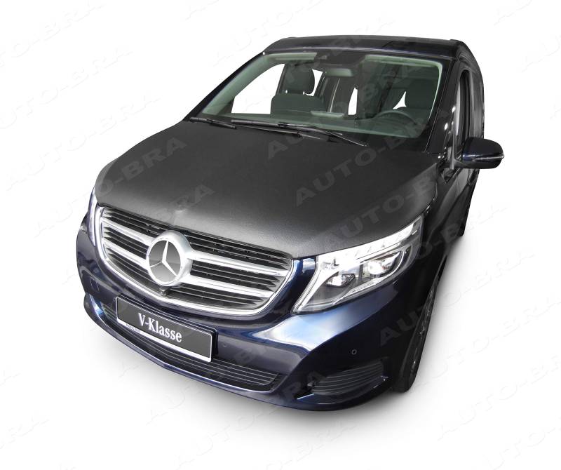 AB3-00372 AUTO-BRA Vollbra Bonnet BRA für die ganze Motorhaube kompatibel mit Mercedes-Benz MB V-Klasse Vito Viano W447 ab 2014 Haubenbra Steinschlagschutz Tuning Bonnet Bra von Auto-Bra