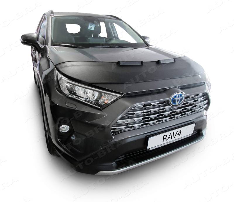 AB3-00482 Auto Bra kompatibel mit Toyota RAV4 Bj. ab 2018 Haubenbra Steinschlagschutz Tuning Bonnet Bra von Auto-Bra