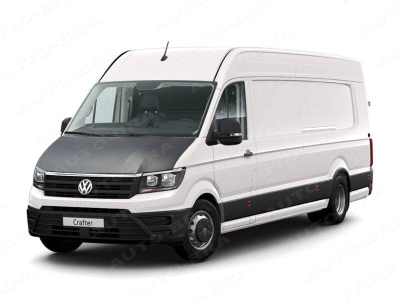 AB3-00523 Vollbra Bra kompatibel mit VW Volkswagen Crafter - Man TGE Bj. ab 2017 Haubenbra Steinschlagschutz Tuning Bonnet Bra von Auto-Bra