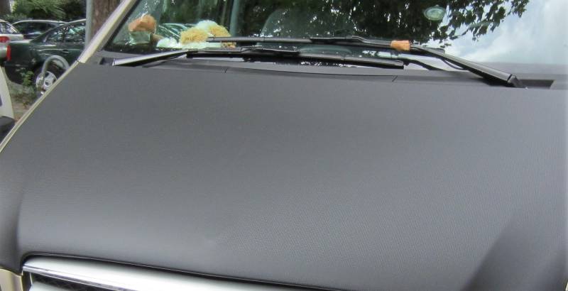 AB3-00849 CARBON OPTIK Vollbra Bonnet BRA für die ganze Motorhaube kompatibel mit FORD TRANSIT CUSTOM TOURNEO ab 2023 Haubenbra Steinschlagschutz Tuning von Auto-Bra