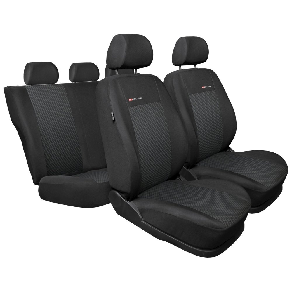 Maßgefertigte Autositzbezüge Sitzschoner Schonbezüge Sitzauflagen Autositzbezug genau angepasst für Honda Jazz II BJ. 2008 --> *Elegance Line* von Auto-Dekor
