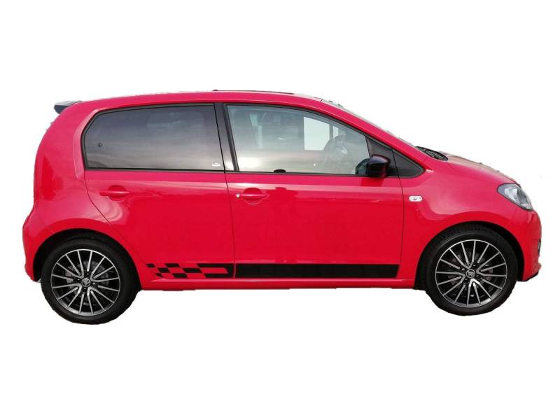 Auto-Dress Seitenstreifen Aufkleber Set/Dekor passend für Skoda Citigo Monte Carlo (263 Mid Green) von Auto-Dress