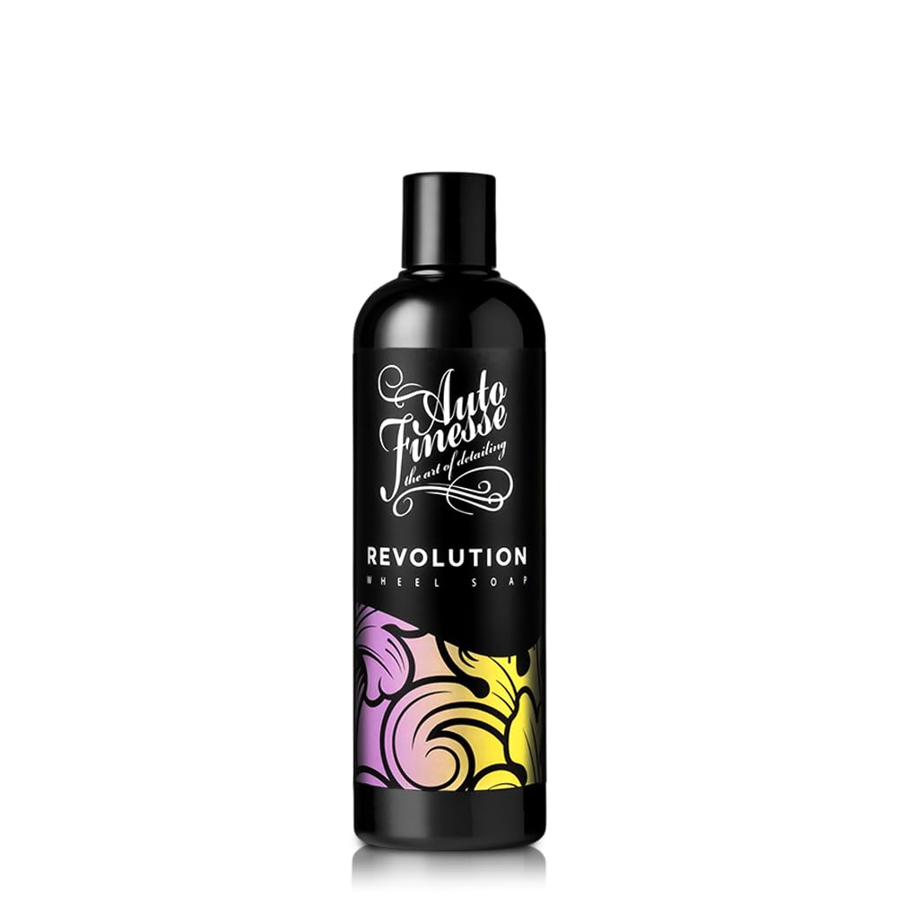 Auto Finesse Revolution Radseife, pH-neutral, Tiefenreinigung, sicher für alle Oberflächen, 500 ml, hergestellt in Großbritannien Auto Finesse Revolution Radseife, pH-neutral, Tiefenreinigung, sicher für alle Oberflächen, 500 ml, hergestellt in Großbritannien von Auto Finesse