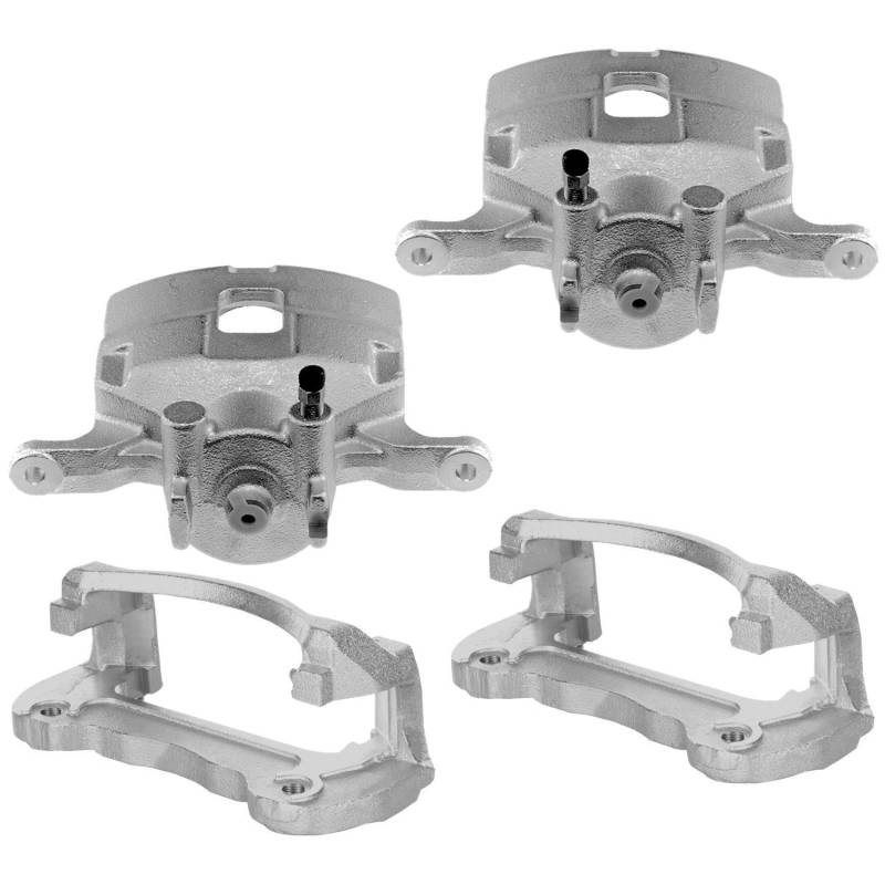 2x Bremssattel 2x Bremssattelhalter Vorderachse links rechts von Auto-GH